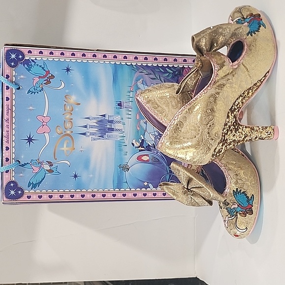 Rare Disney Cinderella  irregular choice shoes US 6 - Picture 9 of 16